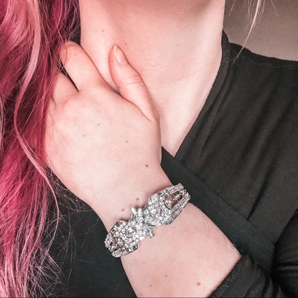 Bling Bracelet / Cuff - prom/bridal/formal - Picture 3 of 6